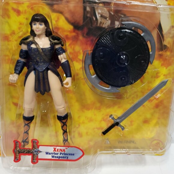 Hercules Legendary Journeys Xena Warrior Princess Toy Biz Action Figure Weaponry - Picture 2 of 4